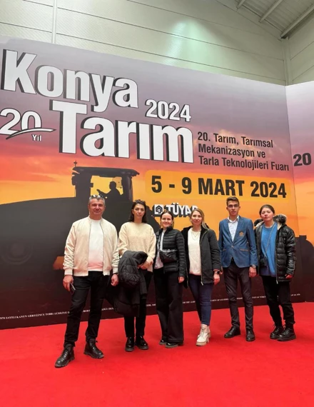 KONYA TARIM FUARINA  TEKNİK GEZİ DÜZENLENDİ